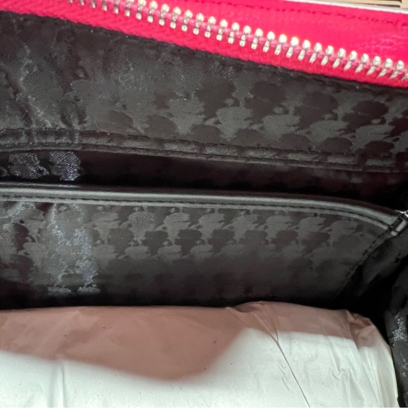 Karl Lagerfeld NWT Amazing Fun Pink Maybelle Satchel Top Handle Crossbody (P033) - Picture 13 of 13